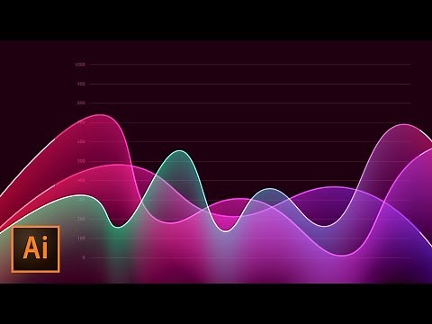 How to Create Metrics Line Graph Analytics Vector Artwork in Illustrator