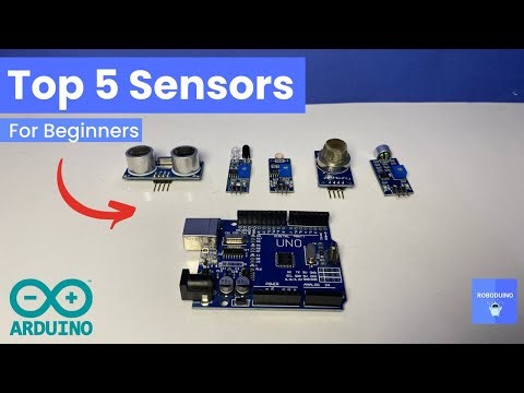 Top 5 Arduino Sensors for Beginners ⚙️ Ultrasonic , IR , LDR , Gas & Sound Sensor Explained