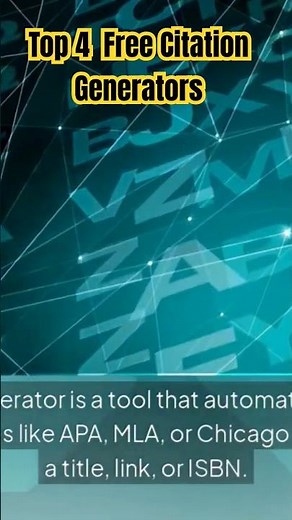 Top Free Citation Generator and How to Use Them Right