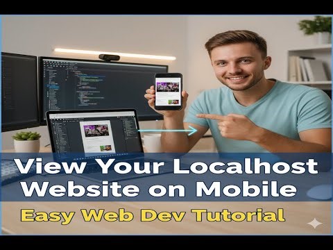 View Your Localhost Website on Mobile | Easy Web Dev Tutorial