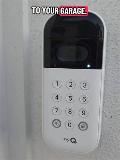Upgrade your garage security with the MyQ Video Keypad—a smart keypad with a built-in camera so you can see, talk, and control right from your phone. Get alerts, set PINs for family or guests, watch live video, and keep your deliveries safe. Easy install, weatherproof, and works with most openers. 🔥🚪#myq #homesecurity #smartgarage #techgadgets #tiktokshopblackfriday