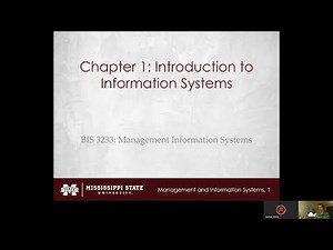 BIS 3233 - Chapter 1: Introduction to Information Systems