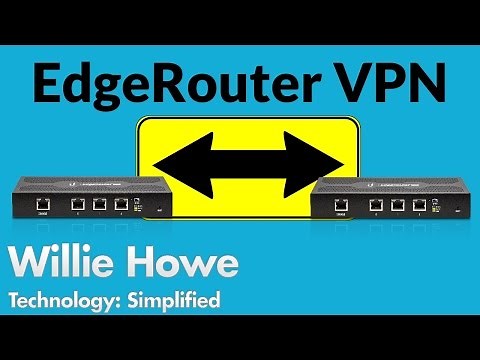 EdgeRouter IPSec Site-to-Site VPN Setup