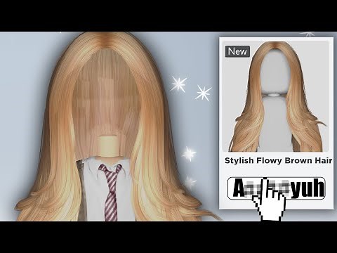 How to get free hair using Roblox hair codes 💀(2023)