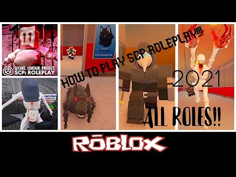 Roblox- SCP Roleplay- How to Play Tutorial! All roles Tutorial! [Part 1]