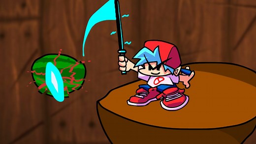 FNF: Fruit Ninja Mod (Cancelled Build) | Friday Night Funkin'