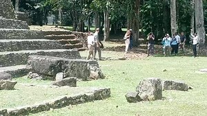 12K views · 623 reactions | Duke and Duchess of Cambridge Prince William and Kate Middleton tour Caracol Archaeological Reserve this morning. | Breaking Belize News | Facebook
