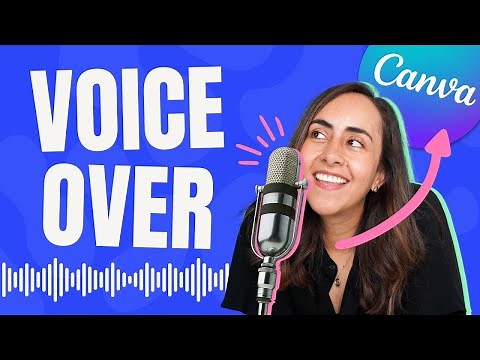How to add Voiceover to a Video in Canva🎙| Free & Easy