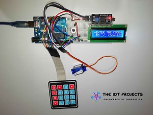 Password Security Lock System Using Arduino & Keypad