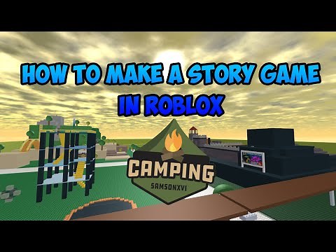 How to make a STORY GAME in Roblox (Part 1)