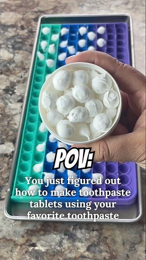 How To Make Toothpaste Tablets Using Your Favorite Toothpaste