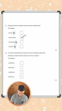 GCSE Chemistry: Exam Question | Reactions