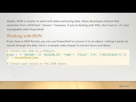 Efficiently Scraping XML with PowerShell for Power BI Integration