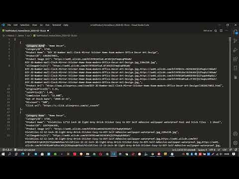 How to convert CSV to JSON or JSON to CSV with Visual Studio Code?