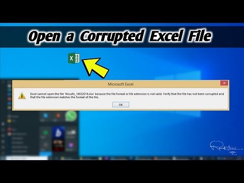 Fix Excel Error: Cannot Open .xlsx File | 100% Working Solution!
