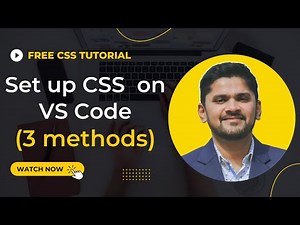 How to setup CSS on VS Code | CSS Tutorial for Beginners |Amit Thinks